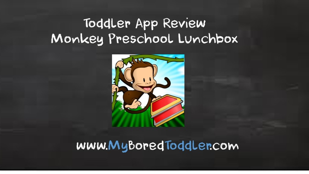 Monkey Preschool Lunchbox