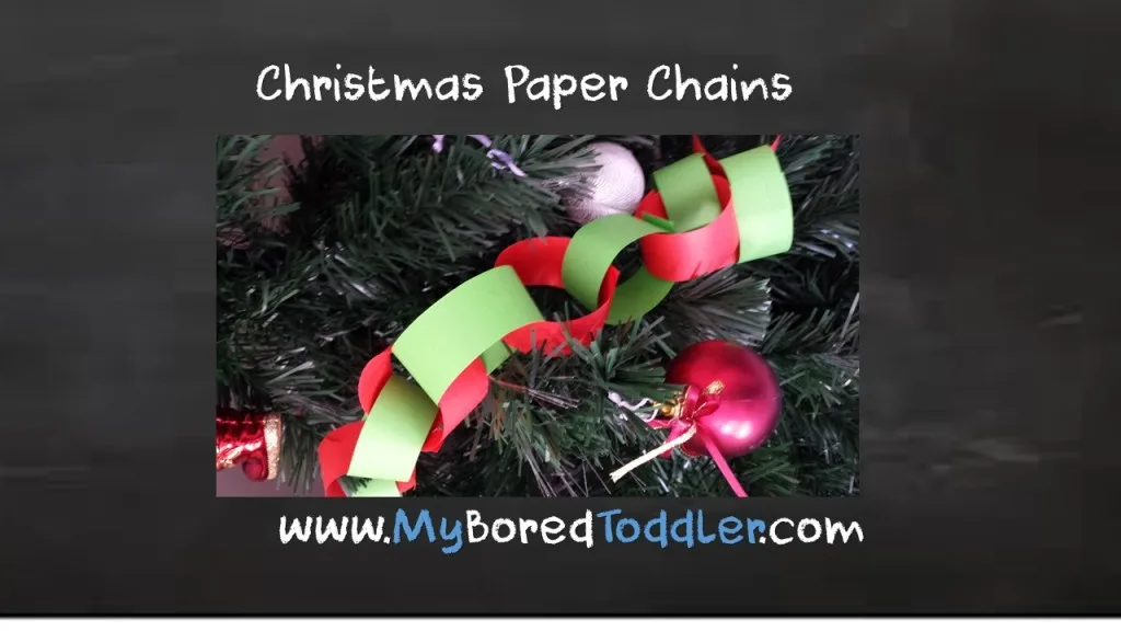 christmas paper chains