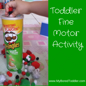 Toddler Fine Motor Activity