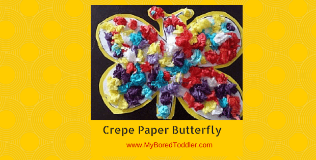 butterfly toddler craft