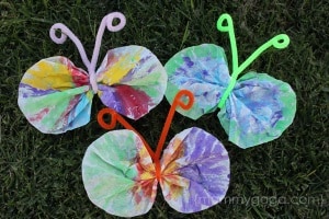 spring craft for toddlers butterflies
