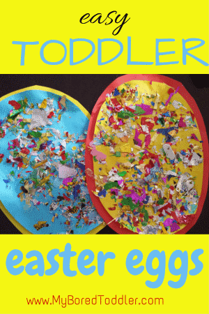 easter crafts for toddlers Easter eggs