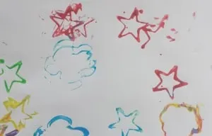 toddler painting ideas playdough