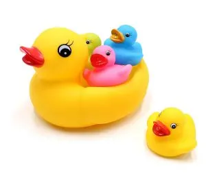 5 little ducks bath toys for toddlers
