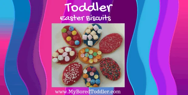 Toddler easter biscuits