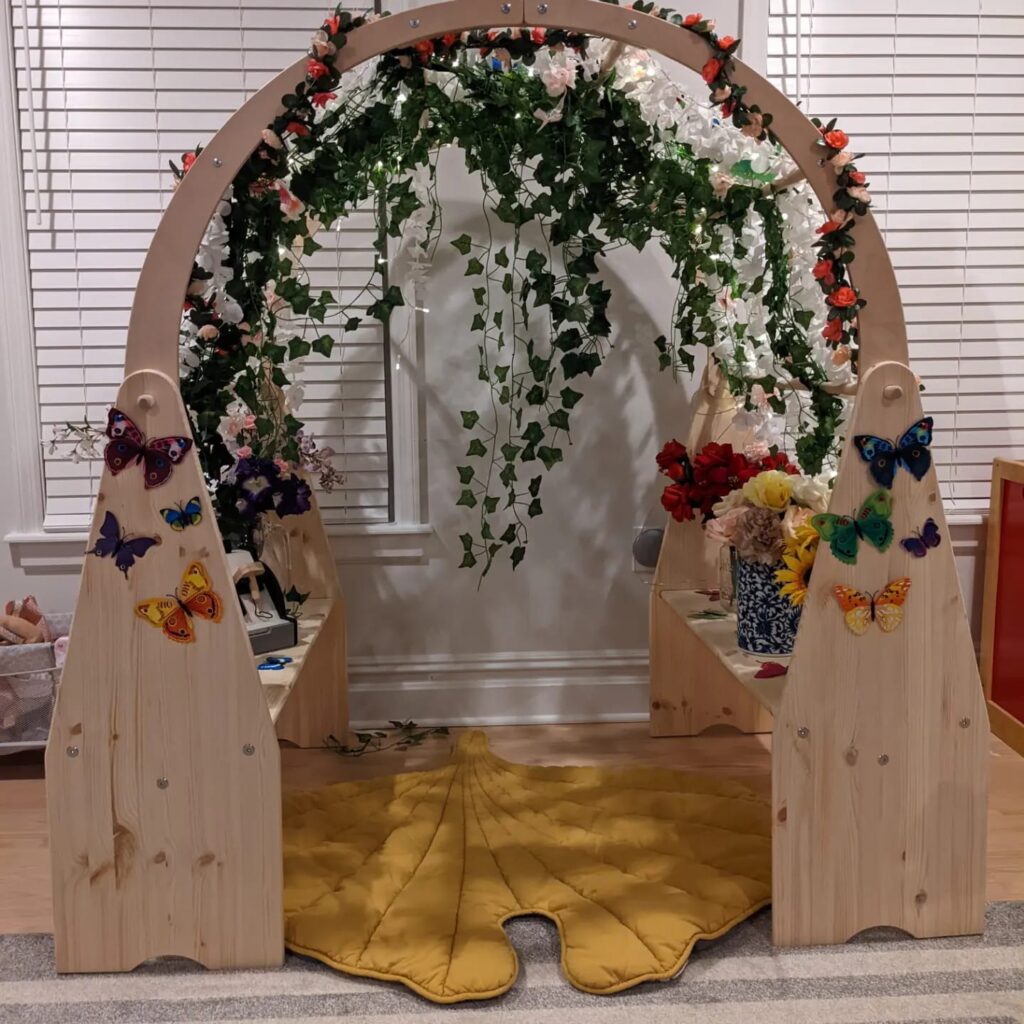 flower pretend play area 1