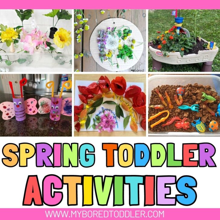 Spring Toddler Activities - My Bored Toddler