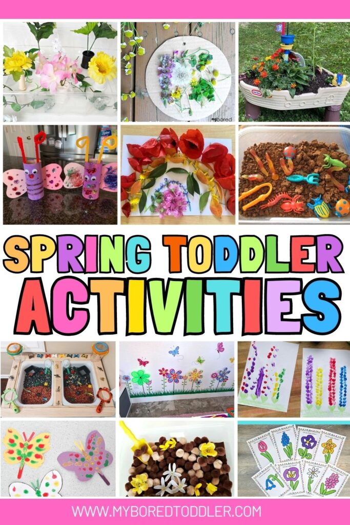 Spring Learning Tray Ideas for Toddlers  Afterschool activities, Spring  preschool, Homeschool activities