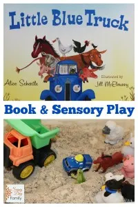 activities for toddlers - little blue truck