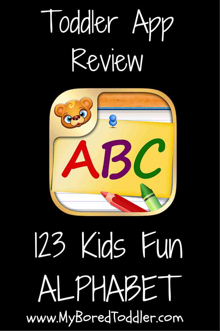 123 kids fun alphabet review pinterest