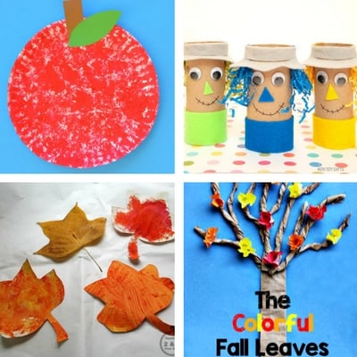 Fall Crafts for Toddlers - My Bored Toddler