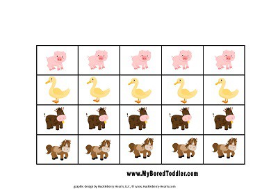 Farm reward chart for toddlers resized