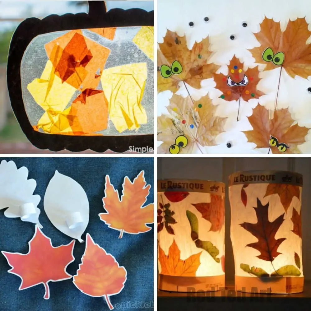 Fall Crafts for Toddlers - fun autumn and fall themed crafts and activities