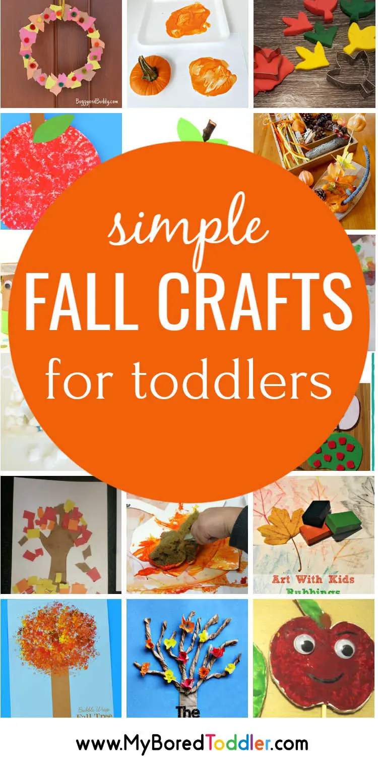 easy fall crafts for toddlers pinterest