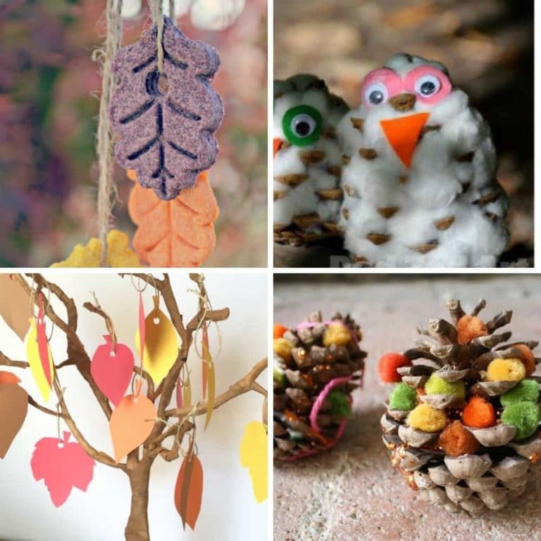 Fall Crafts for Toddlers - fun autumn and fall themed crafts and ...