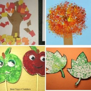 Fall Crafts for Toddlers - fun autumn and fall themed crafts and ...