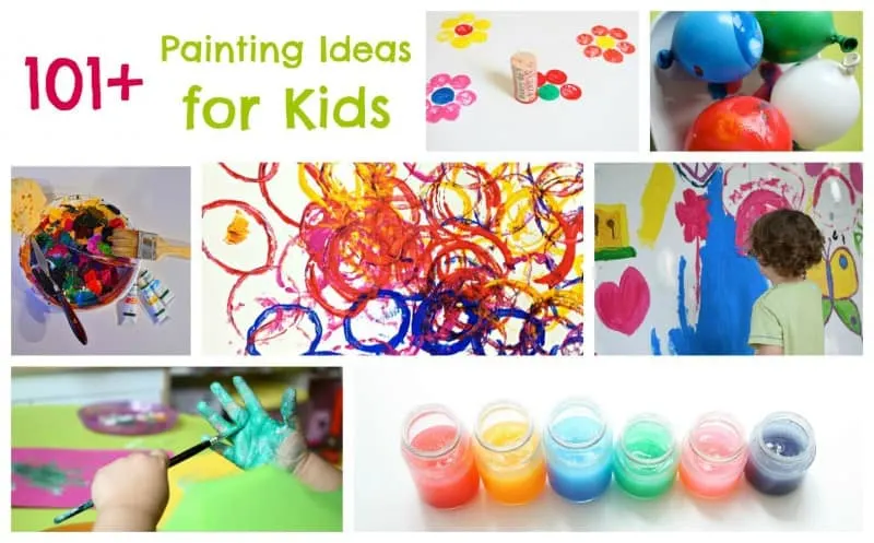 painting ideas for toddler paint a thon