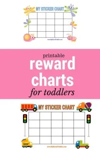 printable reward charts for toddlers