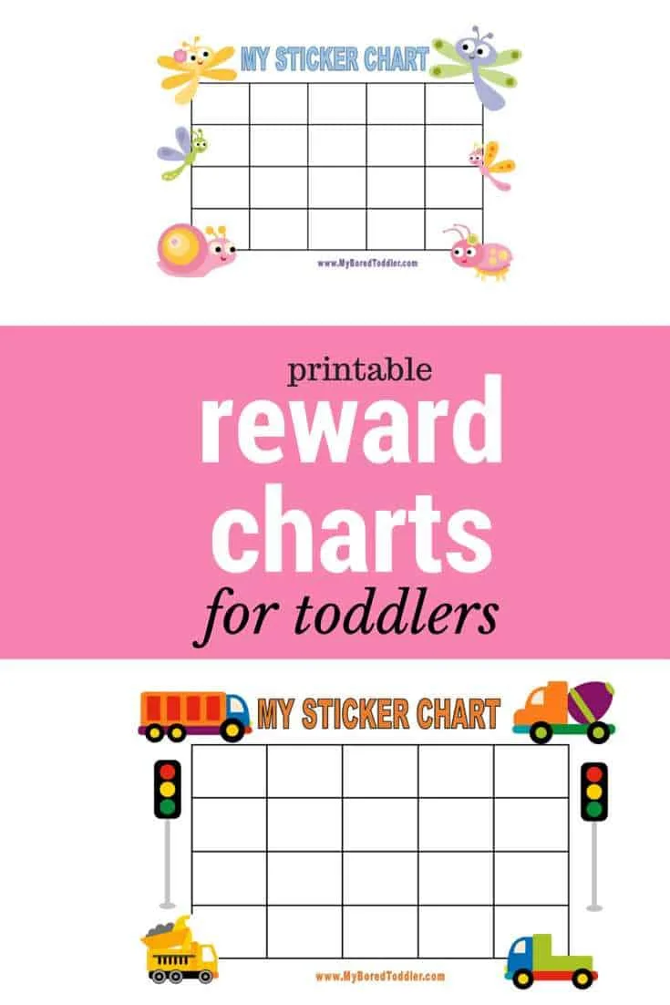 Free Printable Sticker Charts For Preschoolers