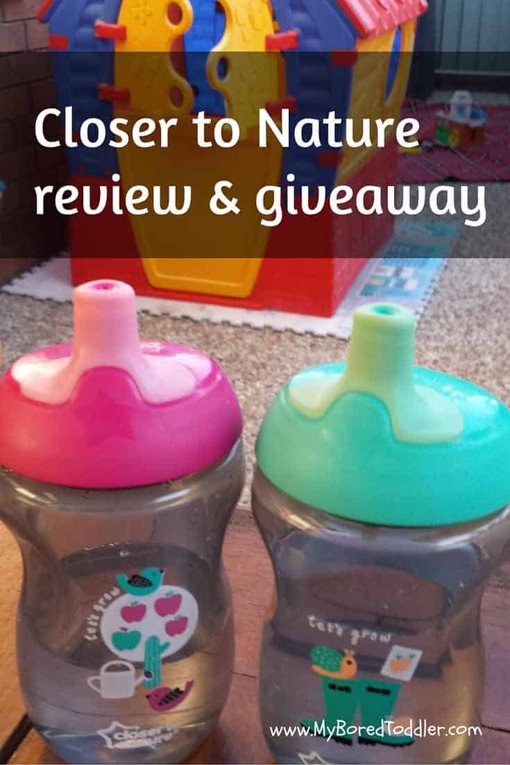 Closer to Nature'no spill' cups