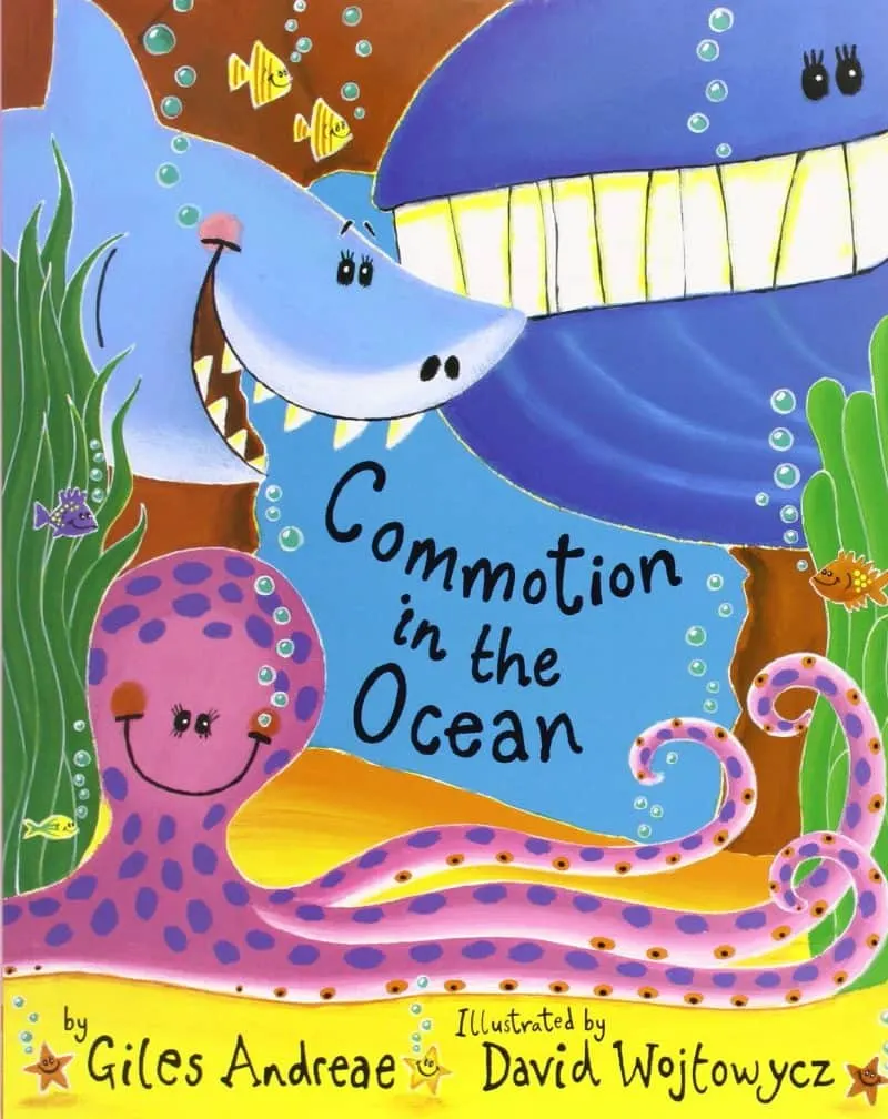 commotion in the ocean underwater books for toddlers 