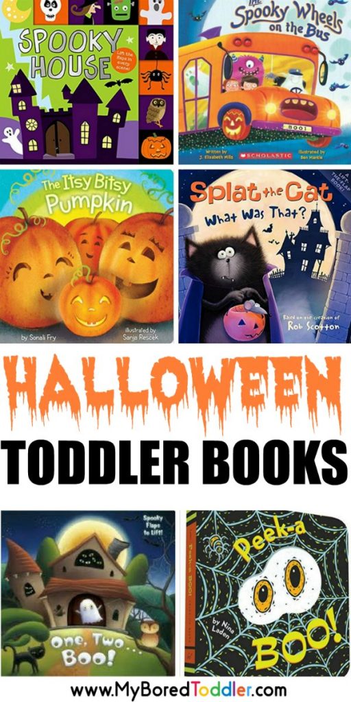 Halloween Books for Toddlers - My Bored Toddler Toddler Approved