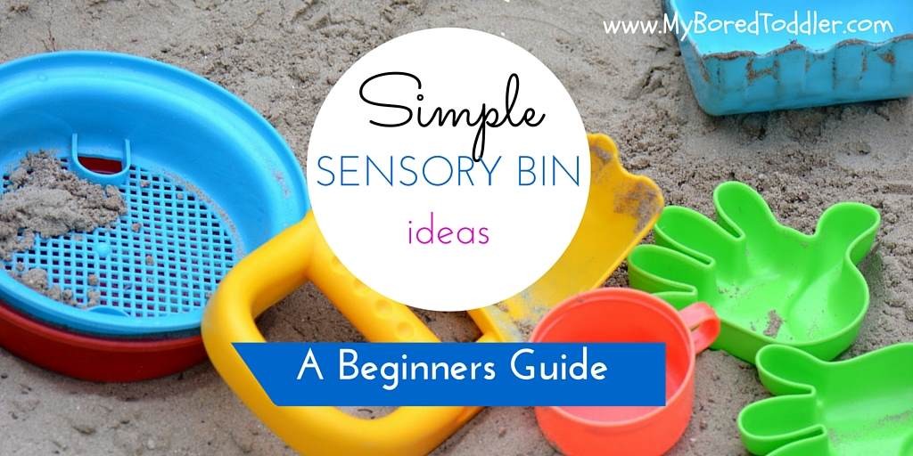 12 Best DIY Sensory Bin Ideas - Sand, Rice, Pasta, Water and Slime Sensory  Bins