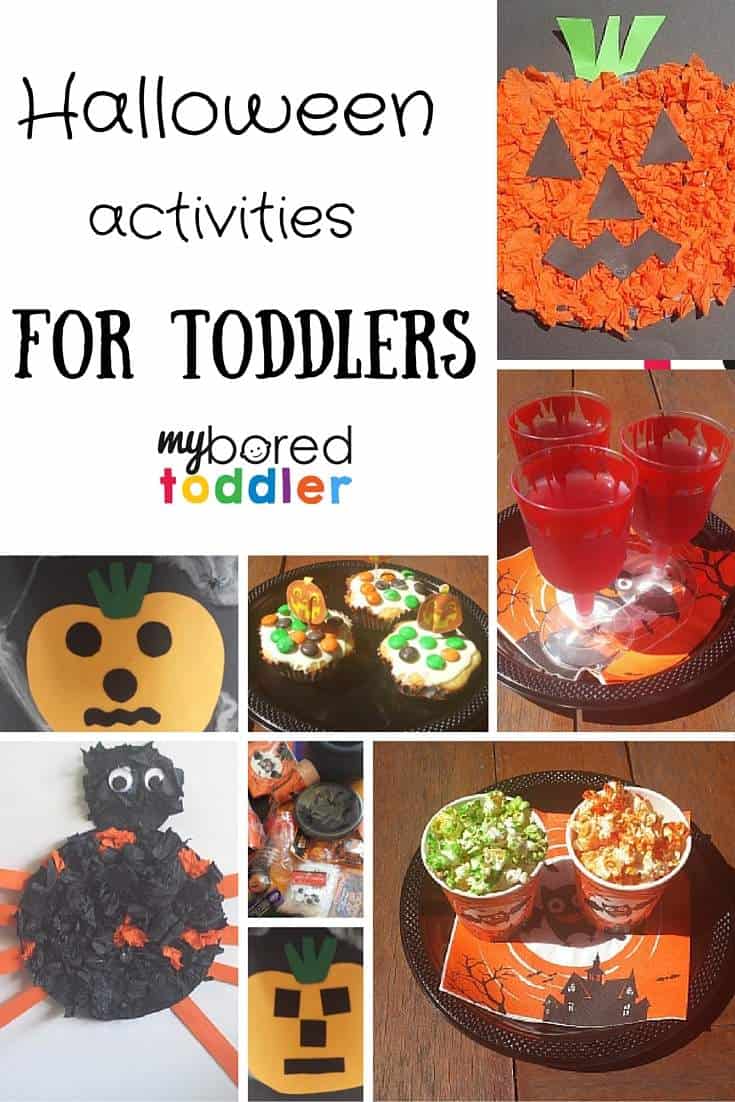 Halloween activities for toddlers pinterest