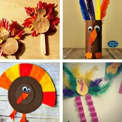 Easy Thanksgiving Crafts For Toddlers {and tips for parents too