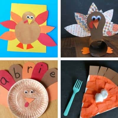 Thanksgiving Crafts for Toddlers - My Bored Toddler