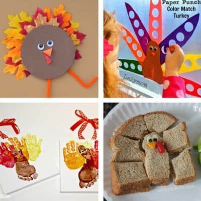 thanksgiving food crafts for kids