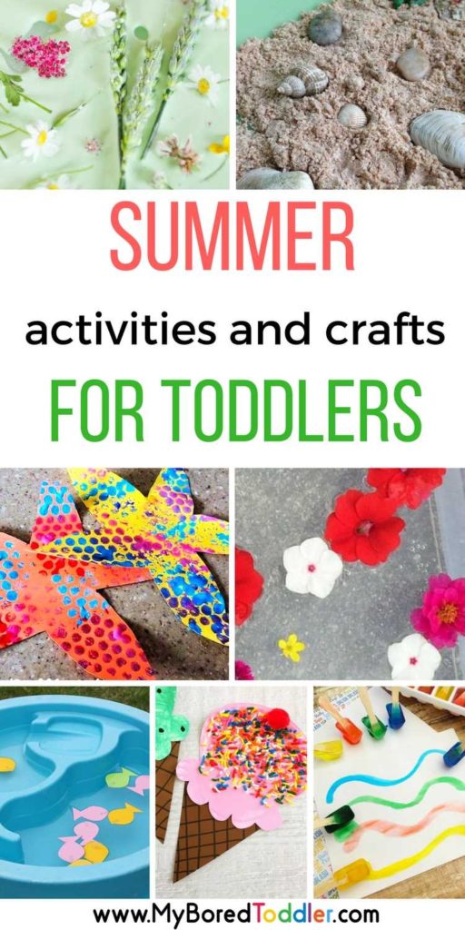 Summer activities for toddlers and summer crafts for toddlers 1 year old 2 year old 3 year old