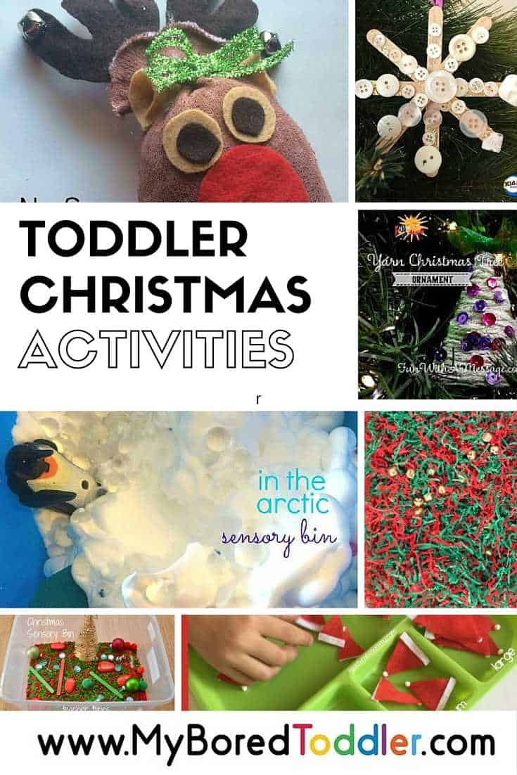 Toddler Christmas Activities - My Bored Toddler