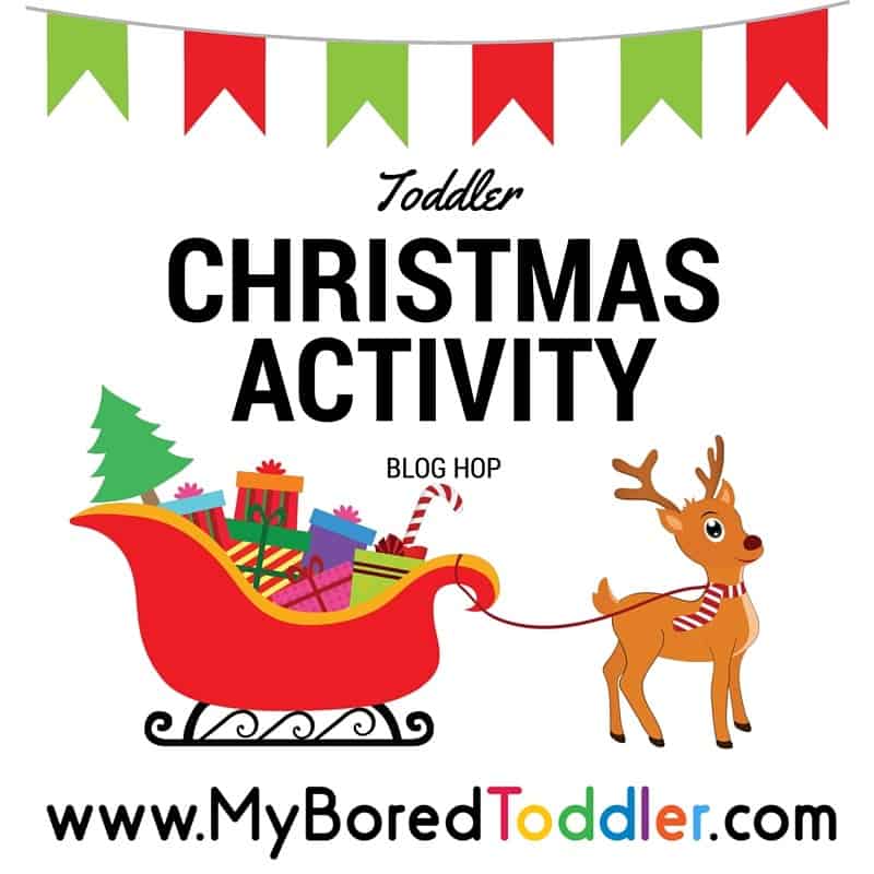 Toddler Christmas Activity Blog Hop Header