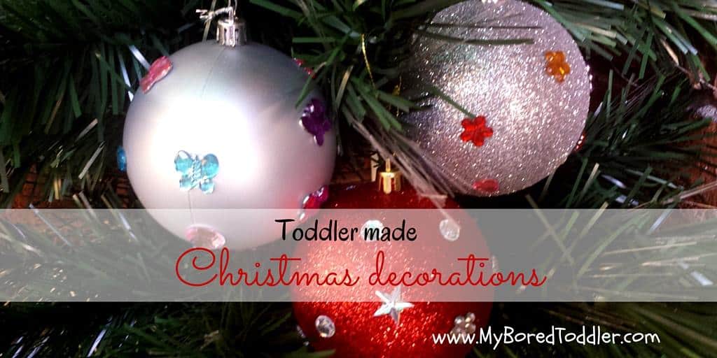 christmas craft for toddlers decorations