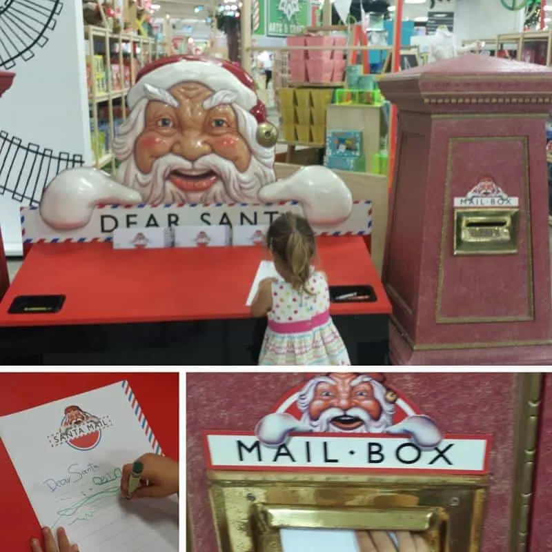 santa mail box