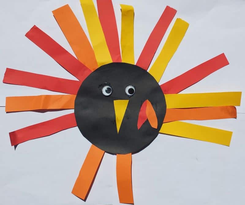 thanksgiving craft for toddlers turkey