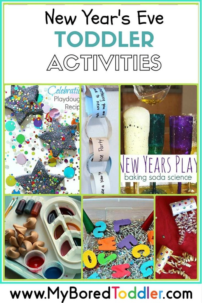 New Year's Eve Activities for Toddlers pinterest