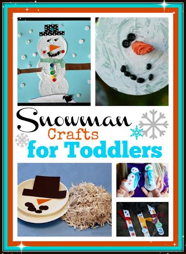 snowman crafts for toddlers