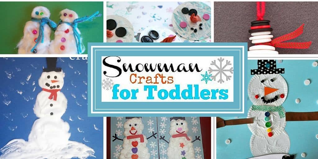 Snowman Crafts for Kids • Capturing Parenthood