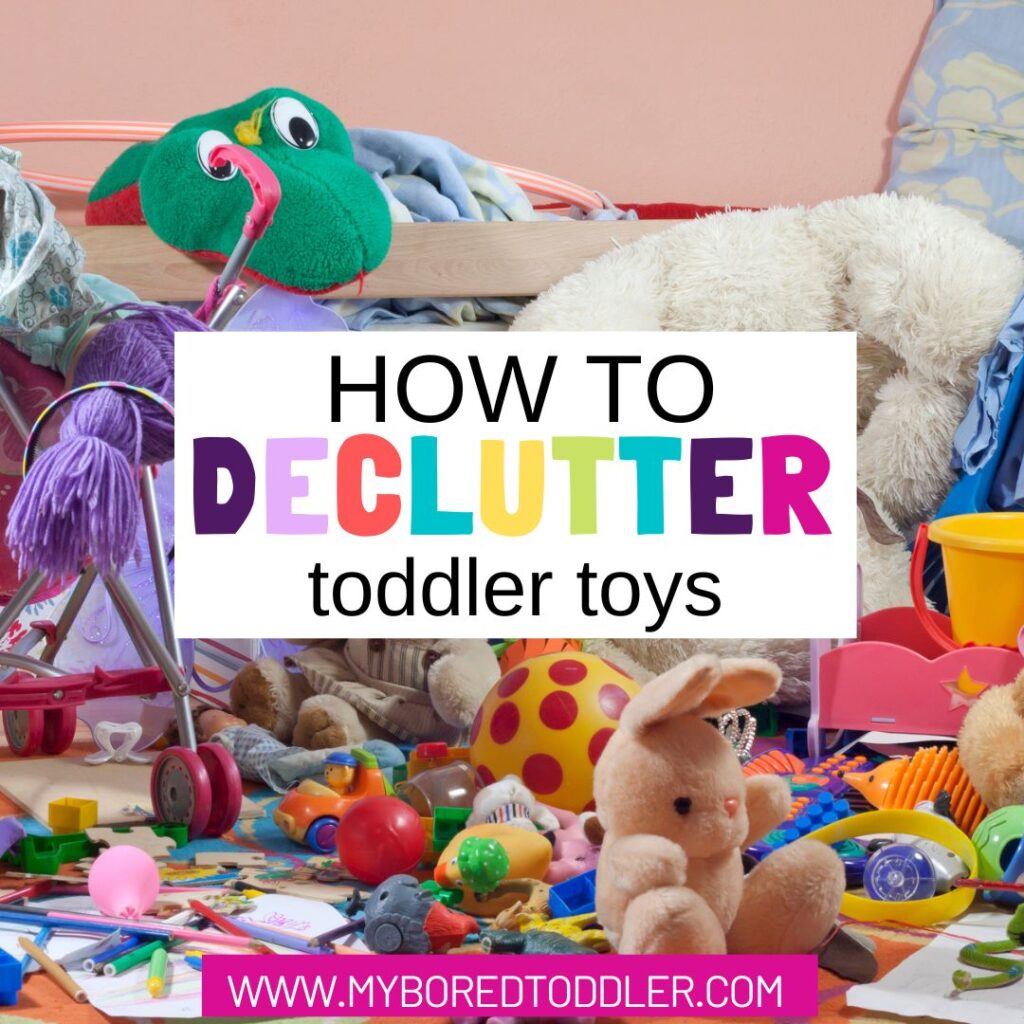 how to declutter toddler toys