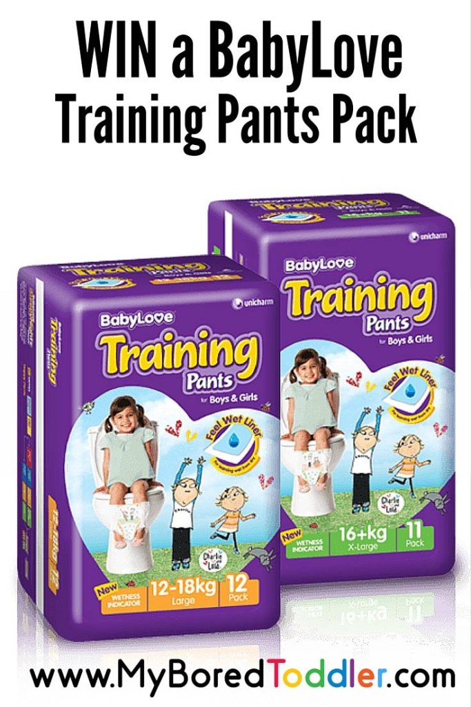 BabyLove Training Pants Review & Giveaway My Bored Toddler