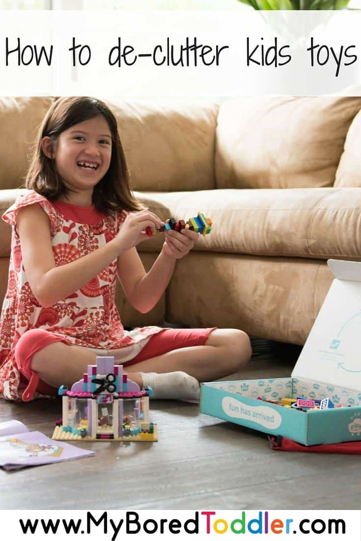 How to declutter kids toys My Bored Toddler