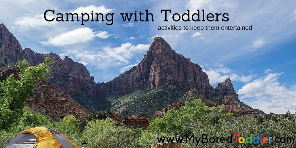 camping with toddlers