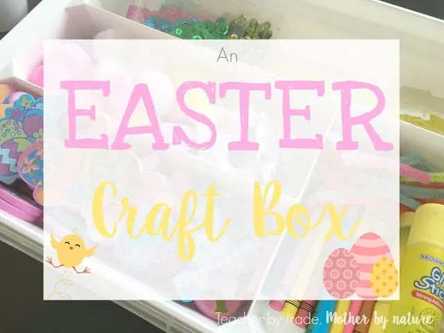easter craft box