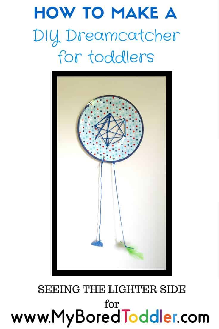 how to make a DIY dreamcatcher for toddlers