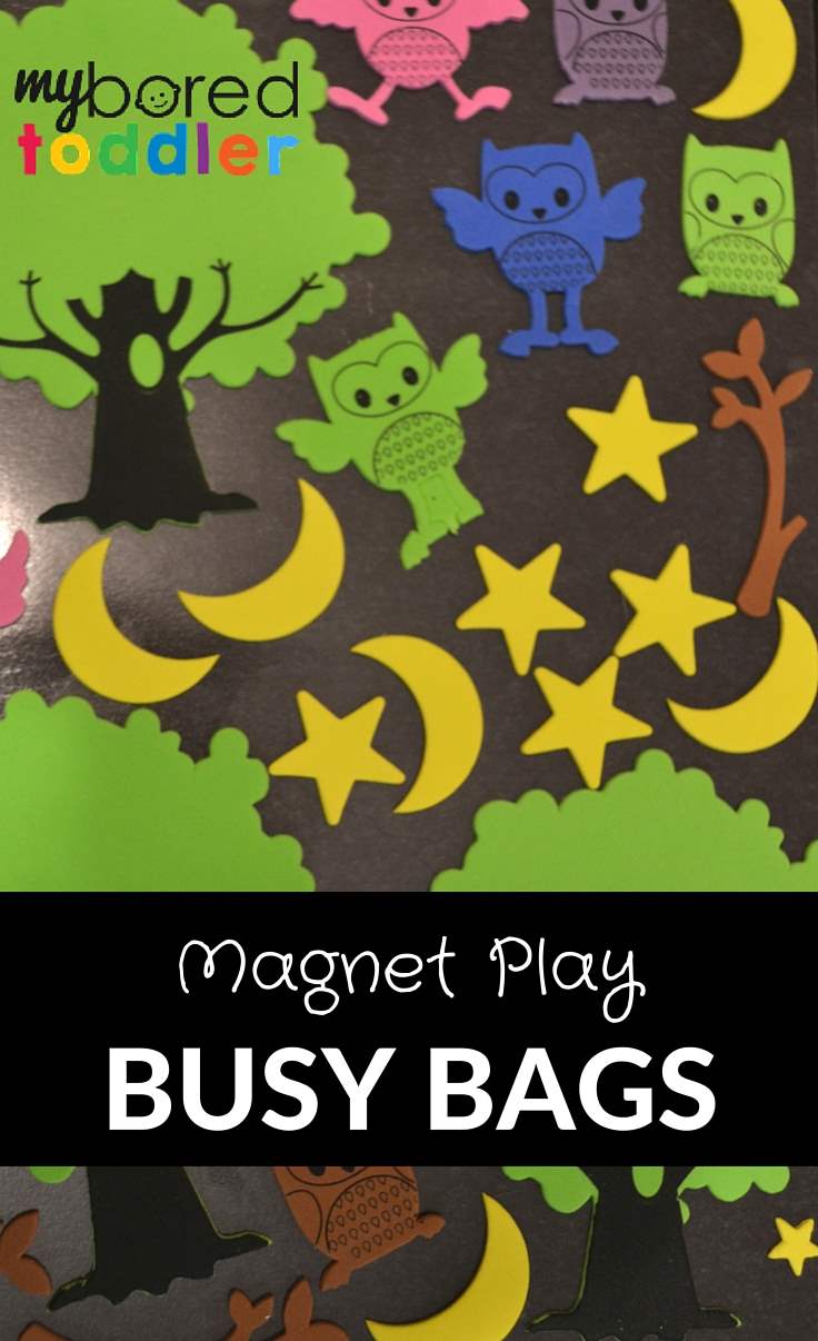 toddler busy bags magnet play 