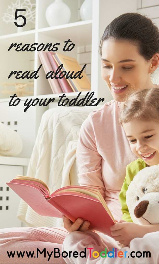 5 reasons to read aloud to your toddler pinterest