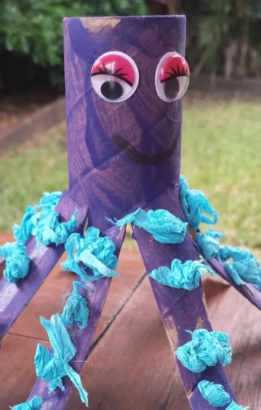 Toddler Craft Activity - Octopus - My Bored Toddler