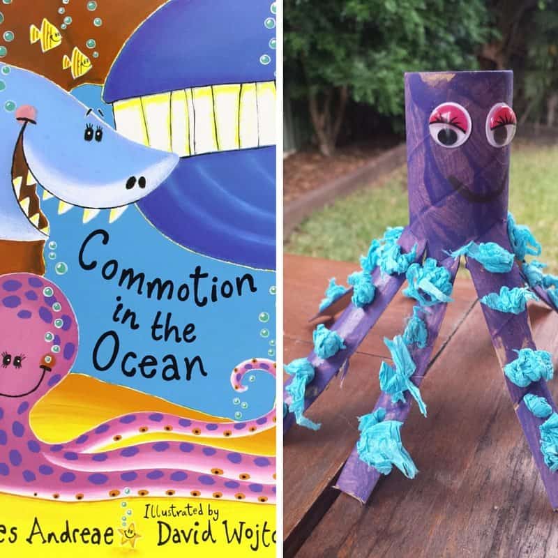 Toddler Craft Activity - Octopus